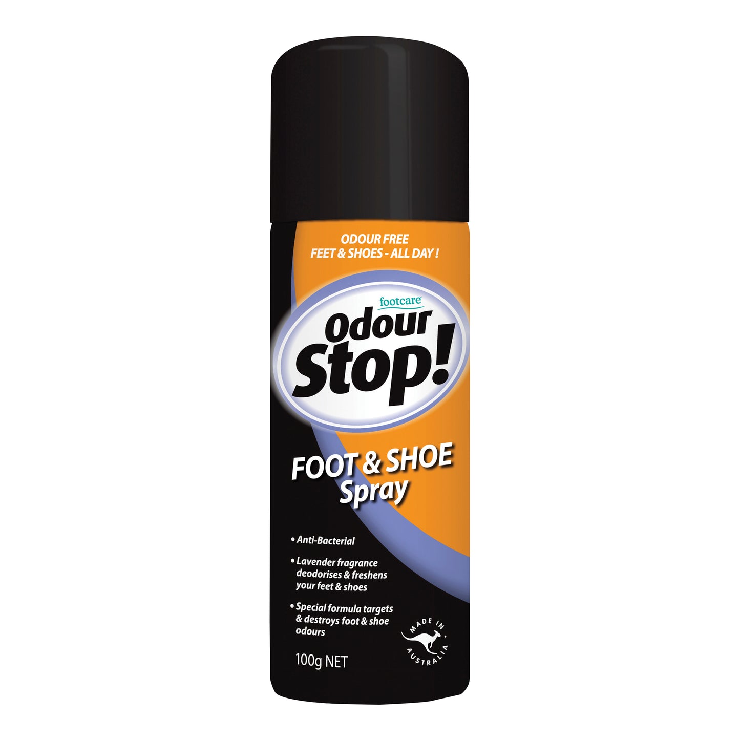 Odour Stop Foot and Shoe Spray 100g