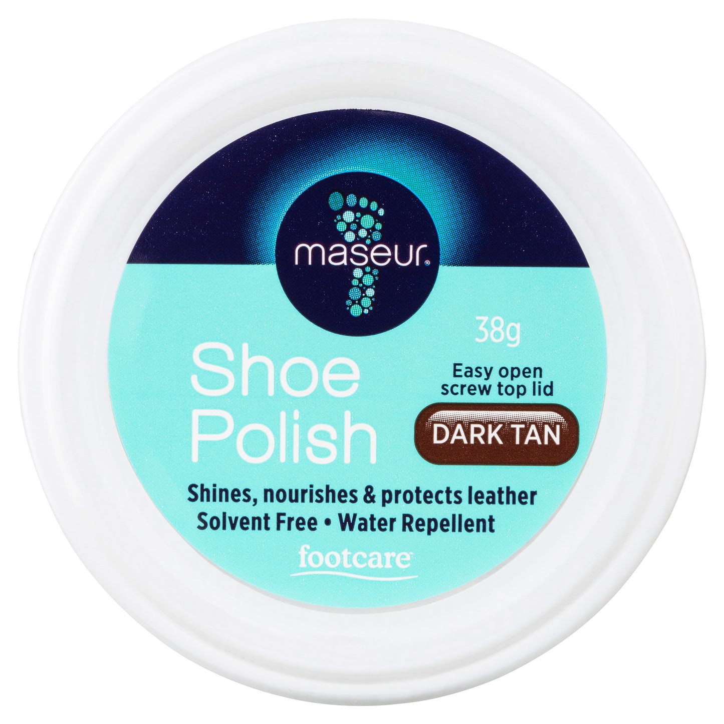 Shoe Polish Dark Tan 38g