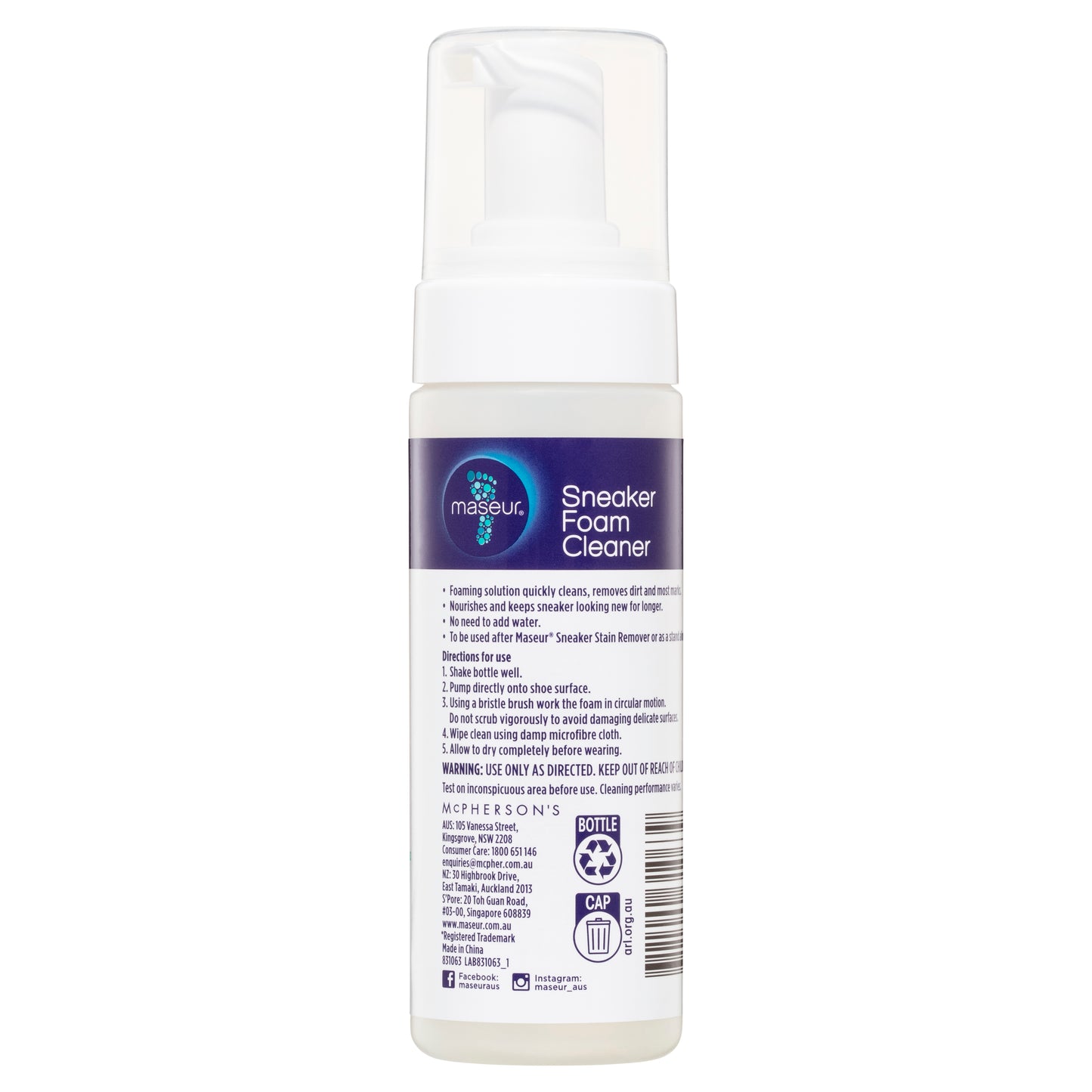 Sneaker Foam Cleaner 150mL