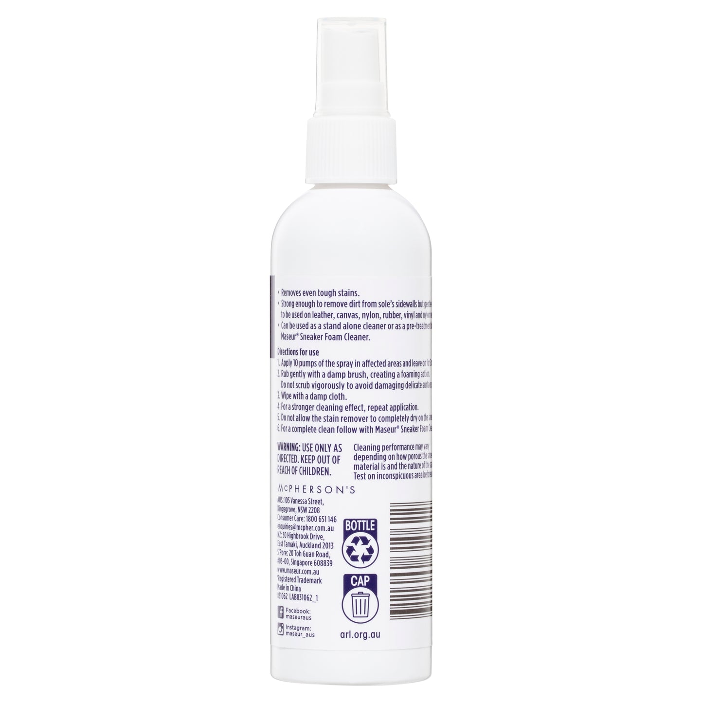 Sneaker Stain Remover 120mL