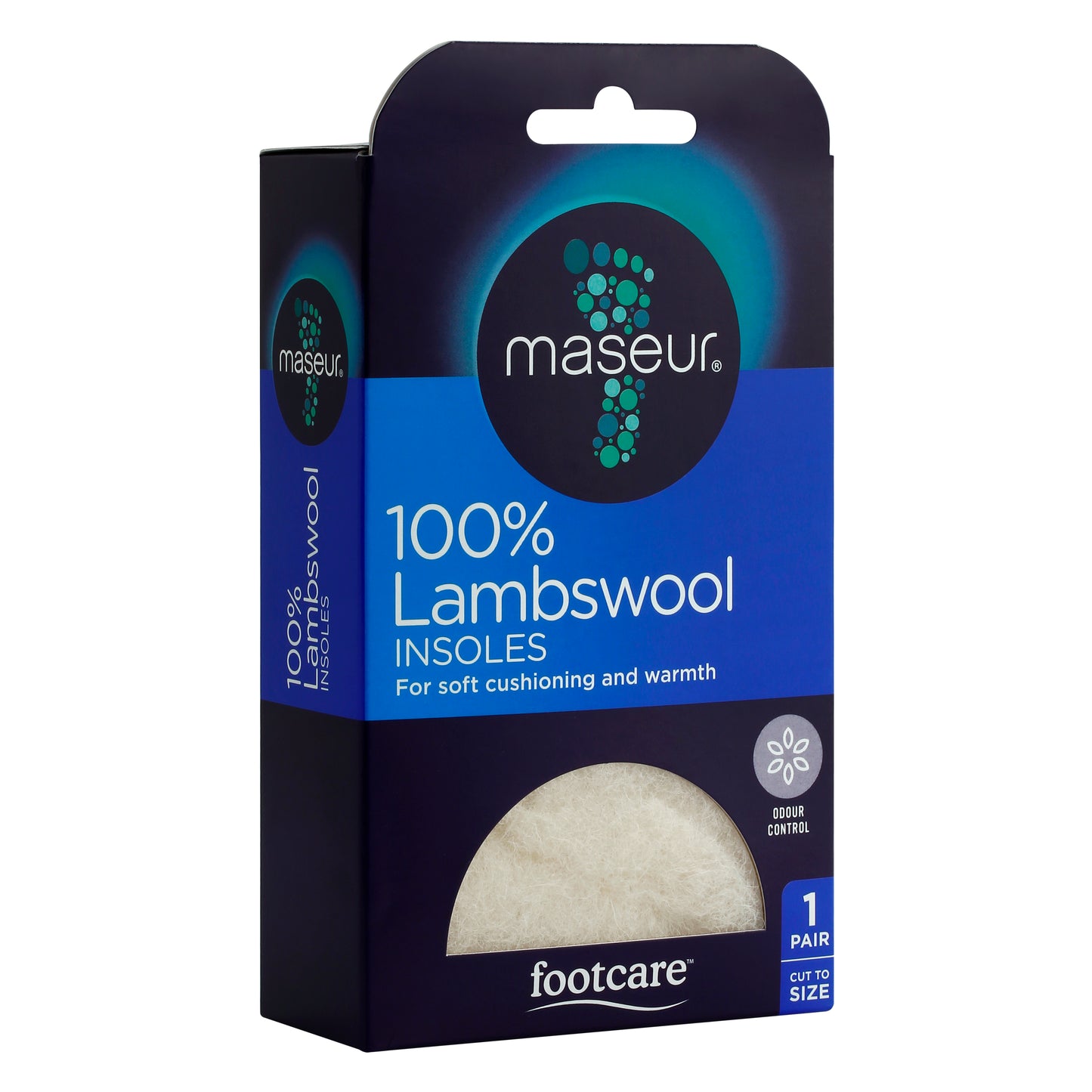 Lambswool Insoles, 1 pair