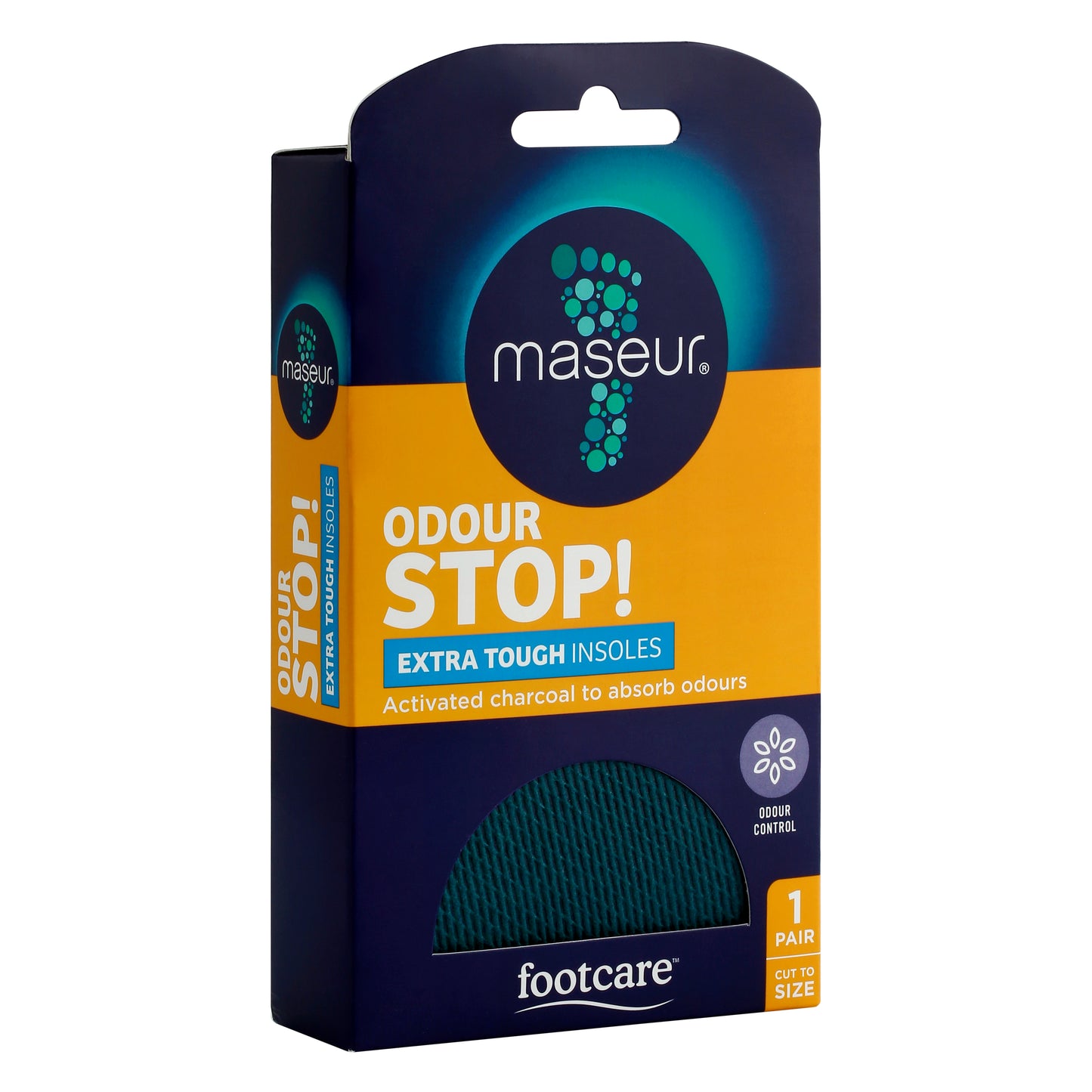 Odour Stop Extra Tough Insoles, 1 pair