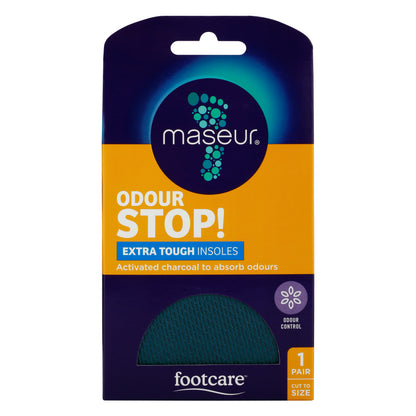 Odour Stop Extra Tough Insoles, 1 pair